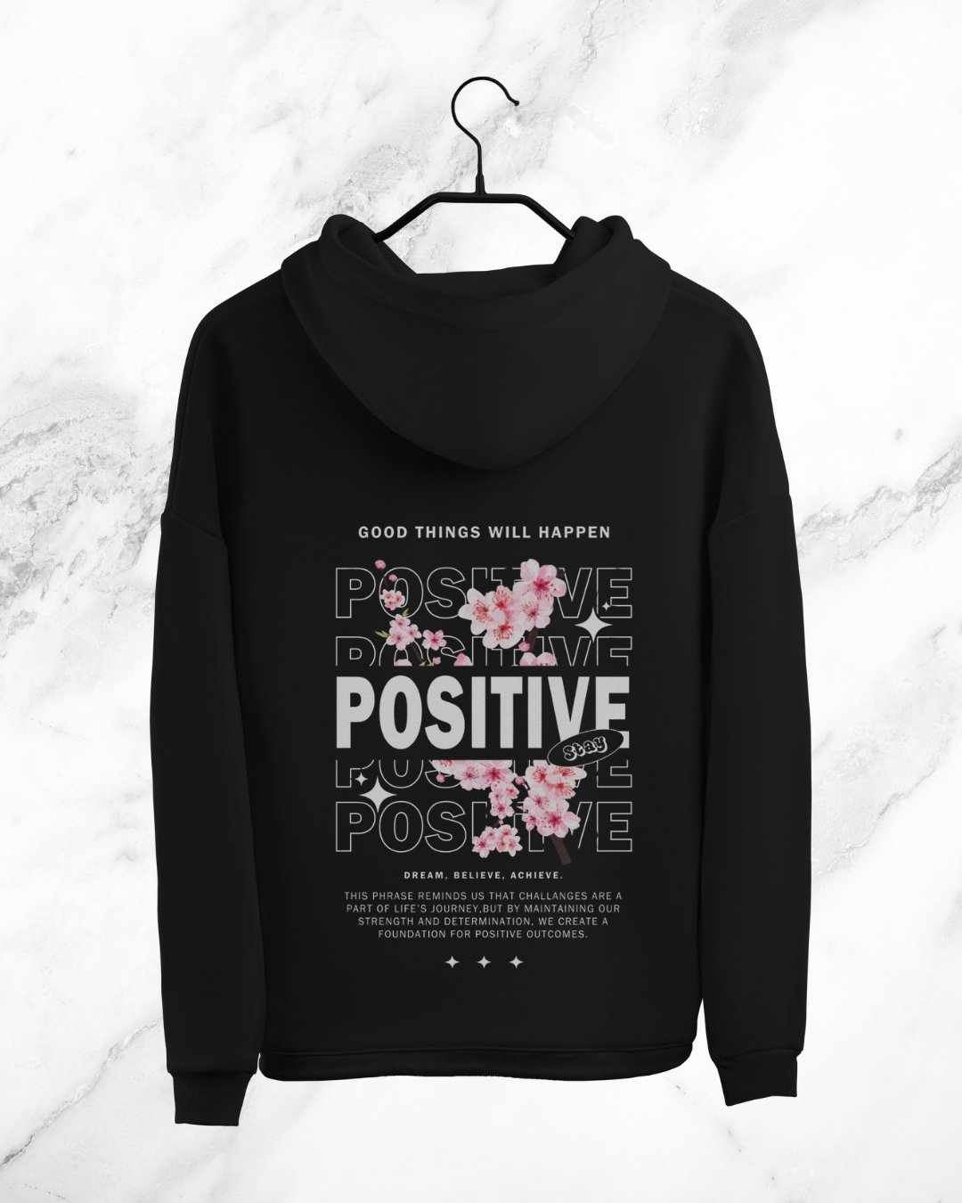 🏅 TAKE THE LEAD HOODIES - BLACK